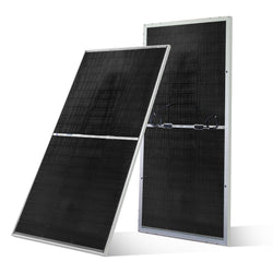 ECO-WORTHY 195W N-Type 18BB Bifacial Solar Panel with 25% High Conversion Efficiency