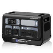 ECO-WORTHY 2400W Portable Power Station with 2048Wh Lithium Battery