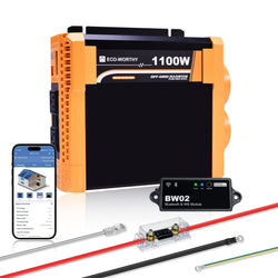 ECO-WORTHY 1100W Off Grid Pure Sine Wave Inverter 12V to 110V
