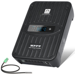 ECO-WORTHY 40A MPPT OLED Display Solar Charge Controller Regulator 12V/24V Autoswitch